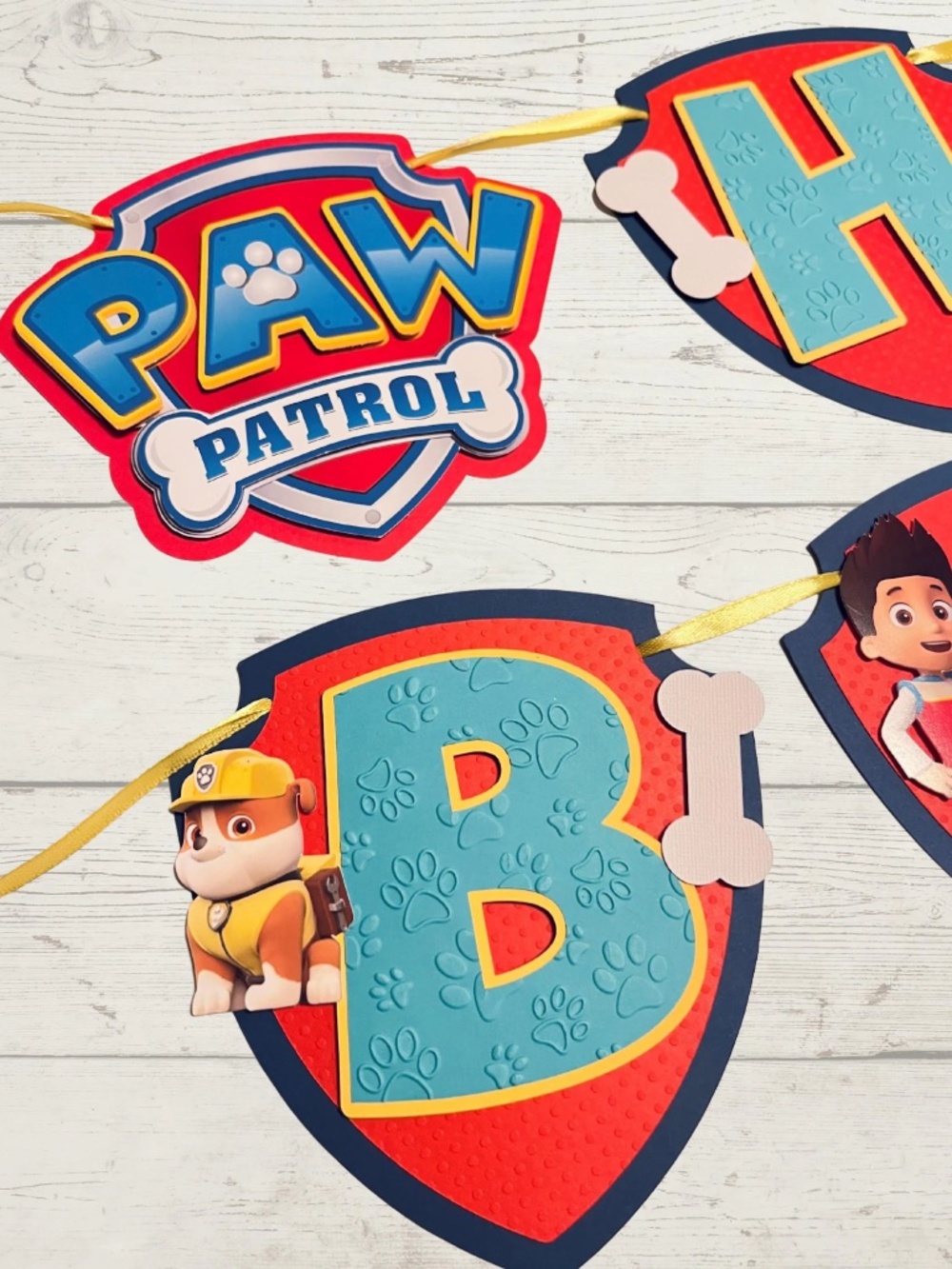 Brand new - Paw Patrol birthday banner